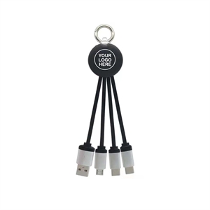 Personalized 3 ln 1 Multi-Function Data Wire