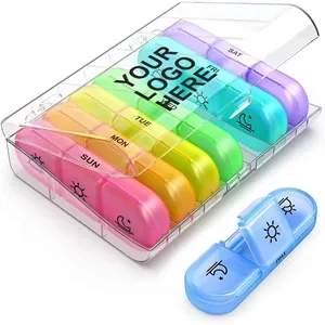 Weekly Pill Box Medicine Container