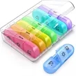 Weekly Pill Box Medicine Container | https://www.bestnamebadges.com