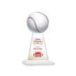 Edenwood Baseball VividPrint™ Award - White | https://www.bestnamebadges.com