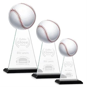Edenwood Baseball VividPrint/Etch Award - Black | https://www.bestnamebadges.com