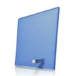 Atchison Blue Slant Award - Silver | https://www.bestnamebadges.com