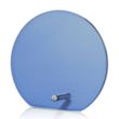 Atchison Blue Circle Award - Silver | https://www.bestnamebadges.com
