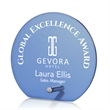 Atchison Blue Circle Award - Silver | https://www.bestnamebadges.com