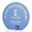 Atchison Blue Circle Award - Silver | https://www.bestnamebadges.com