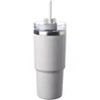 23 oz Matte Finish Travel Mugs with Straw | https://www.bestnamebadges.com