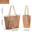 Portable Foldable Mesh Beach Tote Bag | https://www.bestnamebadges.com