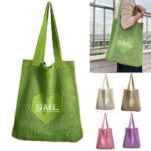 Knitted Hollow Woven Tote Bag