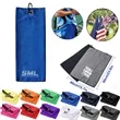 16 x 24 Inch Microfiber Trifold Golf Towel | https://www.bestnamebadges.com