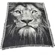 Custom Cotton Woven Blanket | https://www.bestnamebadges.com