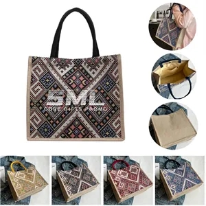 Durable Portable Reusable Canvas Tote Bag