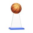 Edenwood Basketball VividPrint™ Award - Sky Blue | https://www.bestnamebadges.com