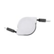 Dual Retractable Charging Cable | https://www.bestnamebadges.com