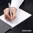 Hugo Boss® Gear Brushed Ballpoint Pen | https://www.bestnamebadges.com