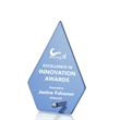 Atchison Blue Diamond Award - Silver | https://www.bestnamebadges.com