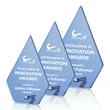 Atchison Blue Diamond Award - Silver | https://www.bestnamebadges.com