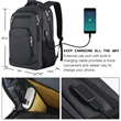 18in Business Travel Laptop Backpack College Computer Bag | https://www.bestnamebadges.com