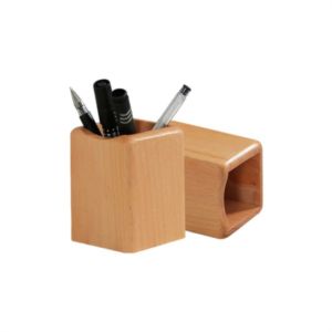 Personalized Wooden Eco-Friendly Pen Holder