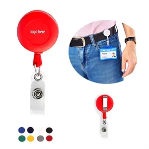 Retractable Badge Holder with Slip Clip