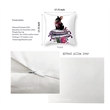 Short Plush Throw Pillow Case | https://www.bestnamebadges.com