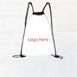 Clear PVC Drawstring Bag Packbag | https://www.bestnamebadges.com