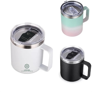 14 oz Mug Stainless Steel with Lid
