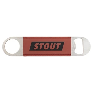 Rose Leatherette Bottle Opener