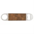 Rustic/Gold Leatherette Bottle Opener | https://www.bestnamebadges.com