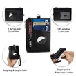 RFID Blocking Slim Zipper Wallet With Tag Pack | https://www.bestnamebadges.com