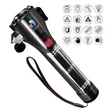Car Safety Hammer Flashlight | https://www.bestnamebadges.com