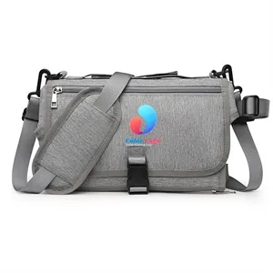 Diaper Changing Pad with Protecting Wraps | https://www.bestnamebadges.com