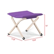 Outdoor Folding Camping Stool | https://www.bestnamebadges.com