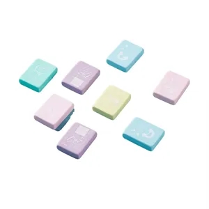 Personalized Macaron-Colored TPR Rubber
