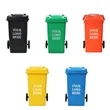 Personalized Desktop Trash Can Pen Holder | https://www.bestnamebadges.com