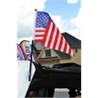 Suction Cup Stick Flag. 2 Angle Option Included. | https://www.bestnamebadges.com