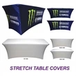 Table Cloth Stretch Fit  (Top & 4 Sides fully printed) | https://www.bestnamebadges.com