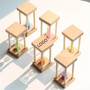 Wood hourglass