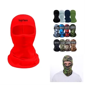 Ice Silk Sunscreen Balaclava Full Face Hijab Mask
