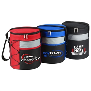 14 Can Insulated Barrel Shaped Cooler Bag