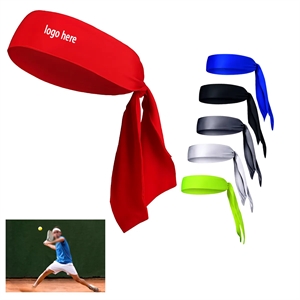Long Tennis Tie Headband Hair Band