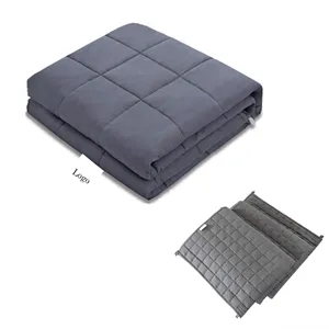 48"x72" Weighted Deep Sleep Helper Blanket 15 lbs