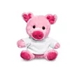 7" Plush Pig With T-Shirt | https://www.bestnamebadges.com