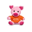 7" Plush Pig With T-Shirt | https://www.bestnamebadges.com
