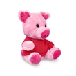 7" Plush Pig With T-Shirt | https://www.bestnamebadges.com