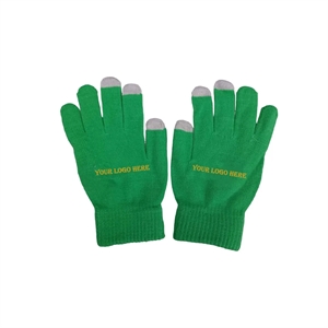 Personalized Knitted Touchscreen Gloves