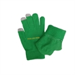 Personalized Knitted Touchscreen Gloves | https://www.bestnamebadges.com