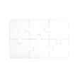 6 Piece Magnetic Puzzle | https://www.bestnamebadges.com