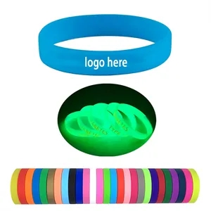 Glow-in-the-dark Silicone Bracelet