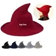 Female Wizard Halloween Hat | https://www.bestnamebadges.com