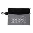 7" W x 5" H Mesh Zipper Pouch | https://www.bestnamebadges.com